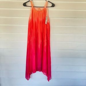 Apt 9. Coral Ombré Shift Dress Size 12 Khols NWT